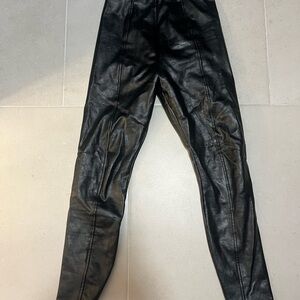 AFRM Black Elastic Waistband Pants